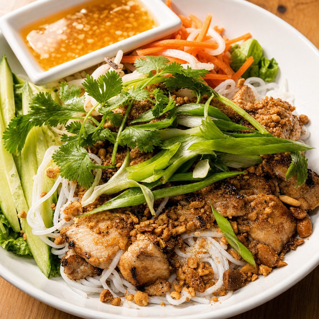 Chicken Vermicelli Bowl.